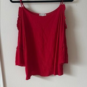 1. STATE Red Women's Top